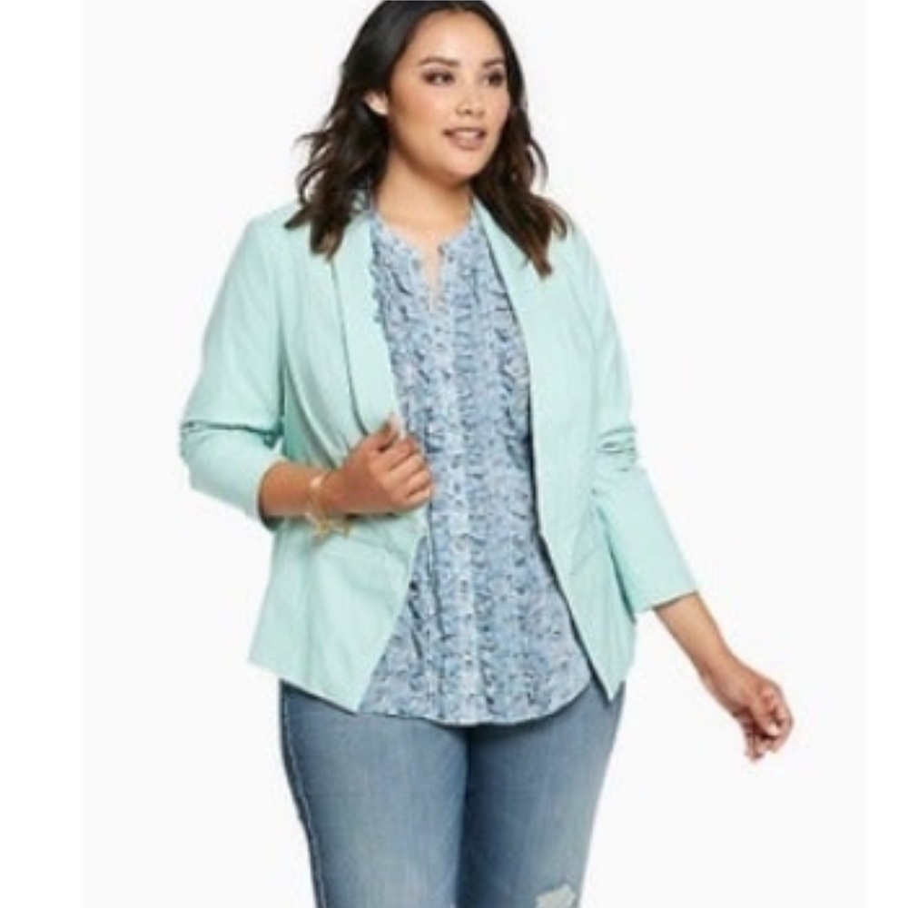 Torrid Mint Blazer